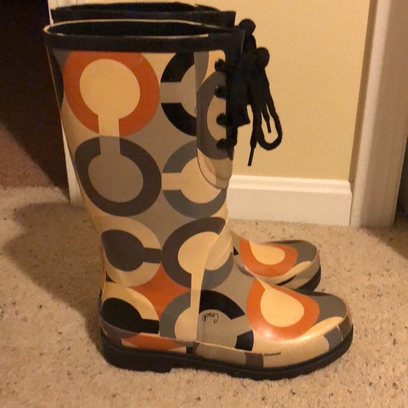 Coach Rainboots - Picture 3 of 11